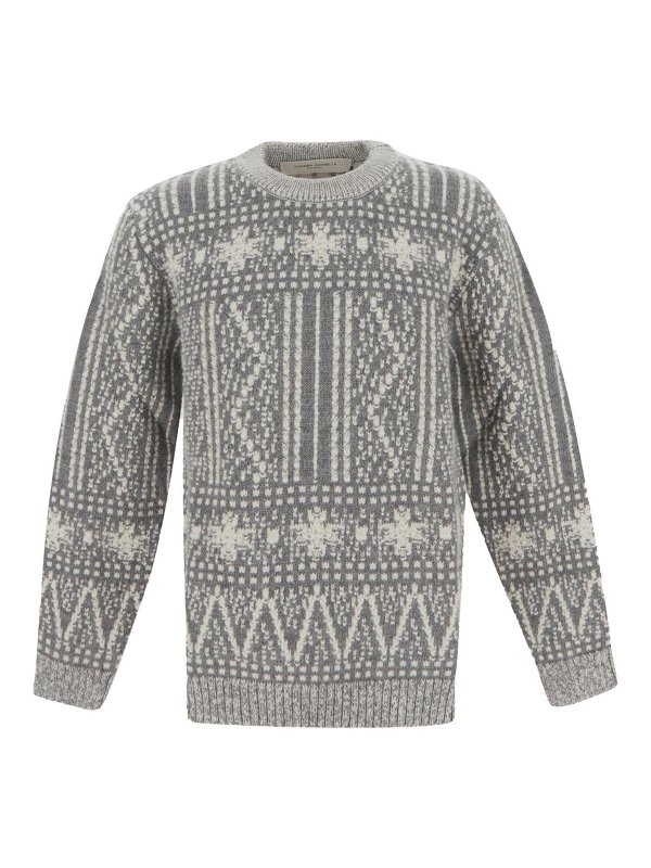 GOLDEN GOOSE: crew necks - Wool pullover