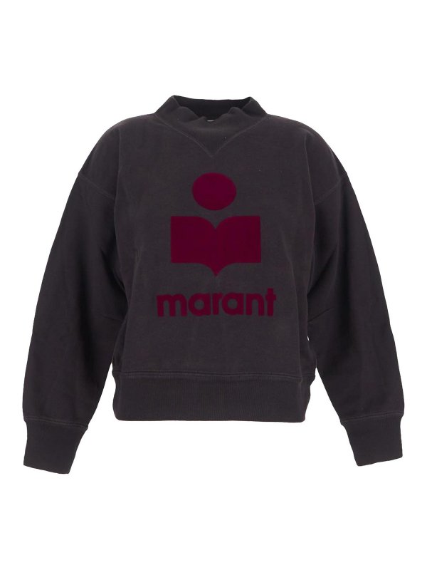 Isabel Marant Etoile: Sudaderas y suéteres - Sudadera - Rojo