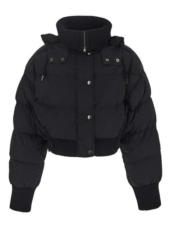 JACQUEMUS: short coats - Jacquemus coat black