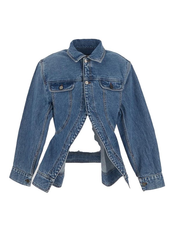 JACQUEMUS: denim jacket - denim jacket