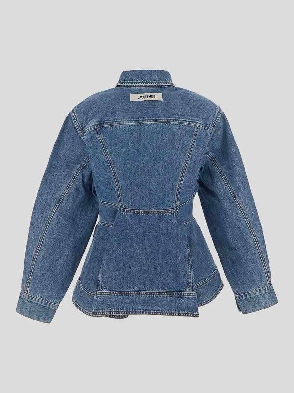 JACQUEMUS: denim jacket online - denim jacket