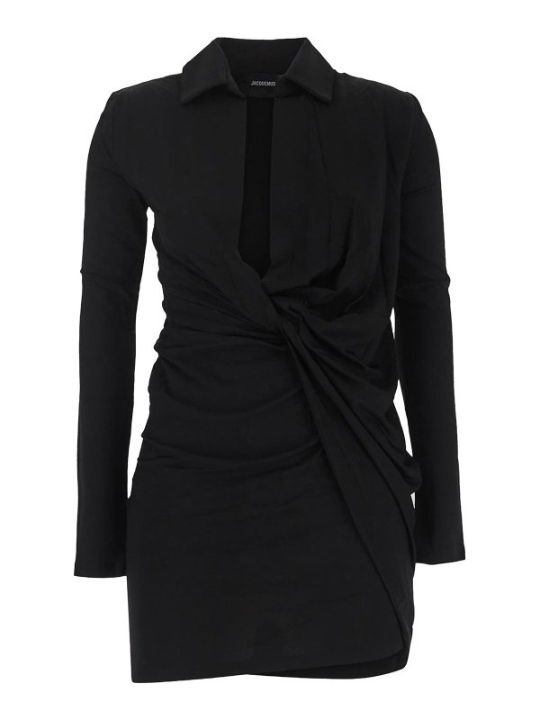 JACQUEMUS: Robes courtes - Robe Courte - Noir