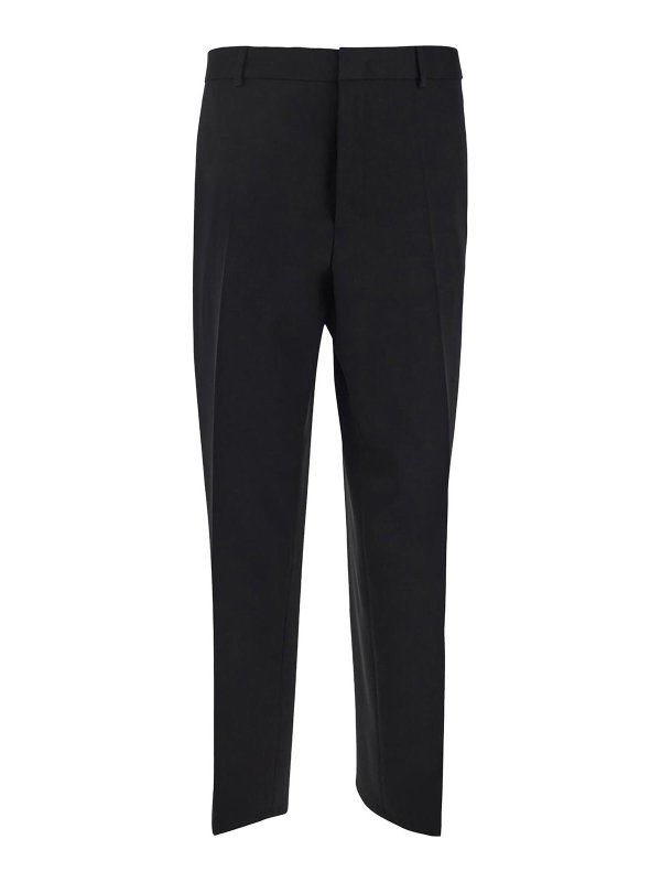 JIL SANDER: Pantalons casual - Pantalons Décontractés - Noir