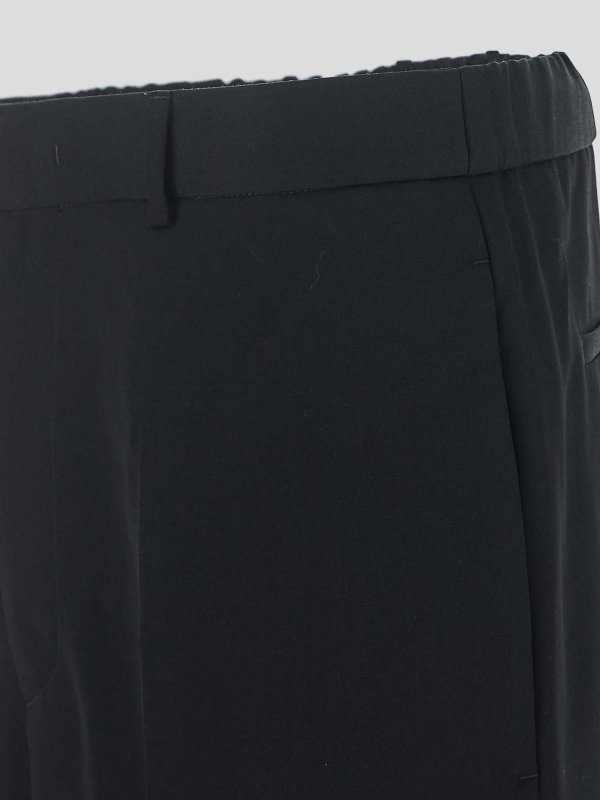 The Best Shops JIL SANDER: カジュアルトラウザー - カジュアルパンツ - 黒