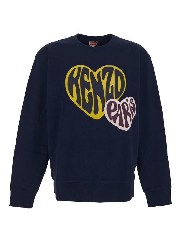 KENZO: Sweatshirts und Pullover - Sweatshirt - Blau