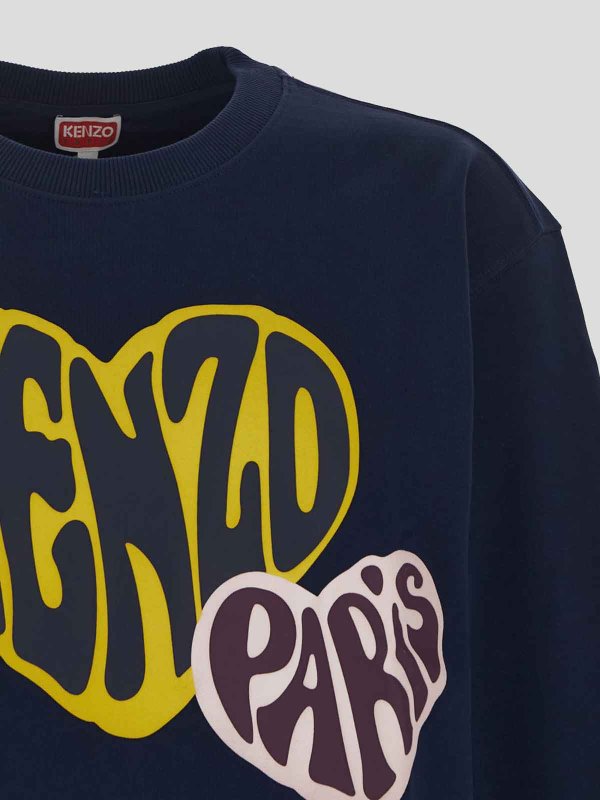 The Best Shops KENZO: Sweatshirts und Pullover - Sweatshirt - Blau