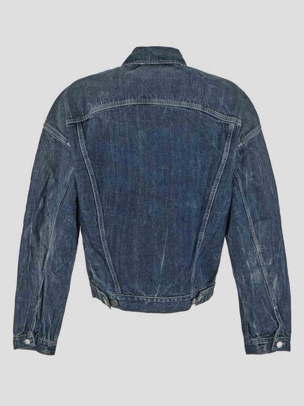 MARTINE ROSE: denim jacket online - denim jacket