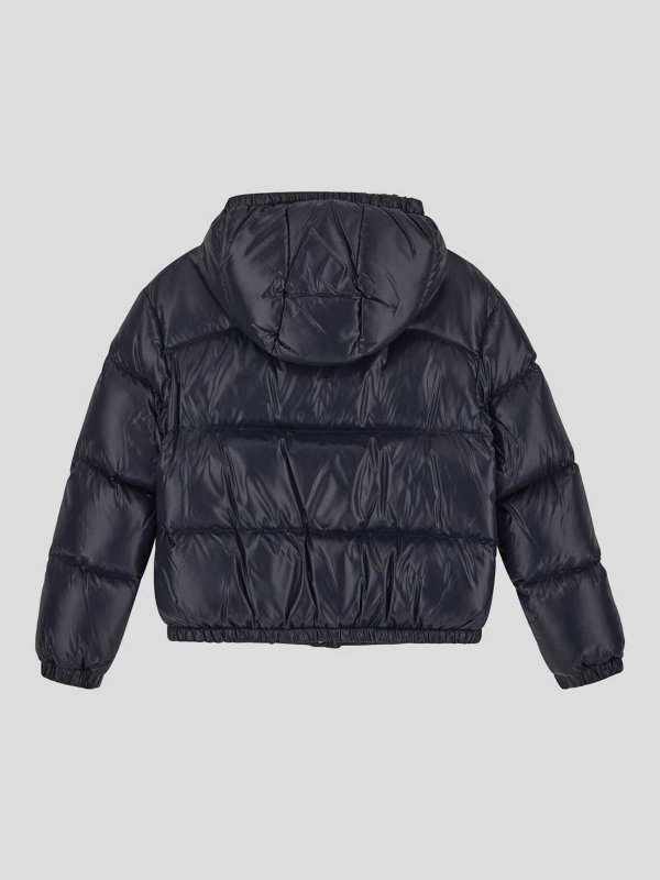 MONCLER JR: padded jackets online - blue jacket with zip