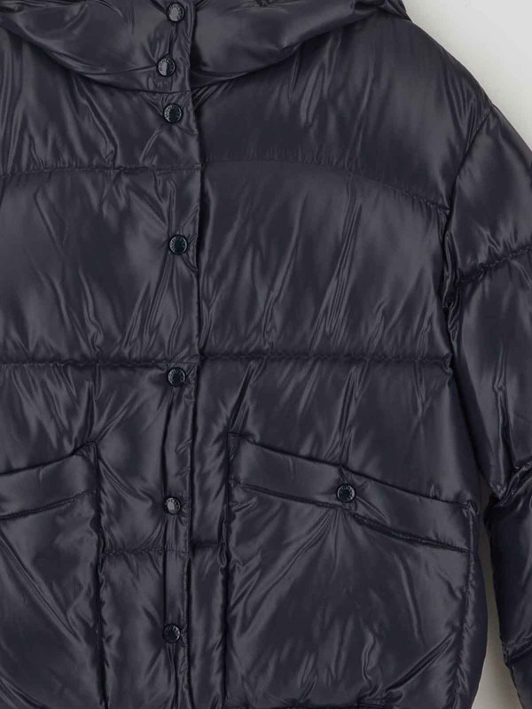 The Best Shops MONCLER JR: padded jackets - blue jacket with zip