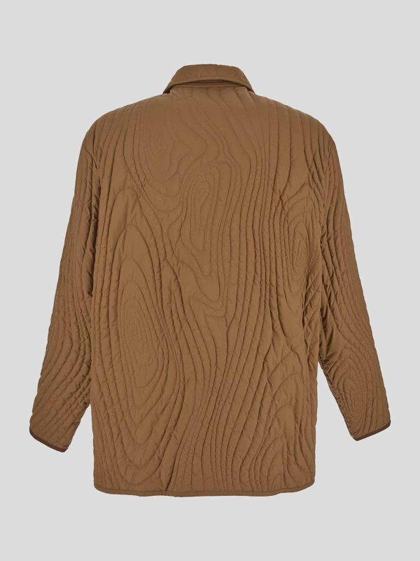 MONCLER: Kurze Mäntel online - Kurzer Mantel - Camel