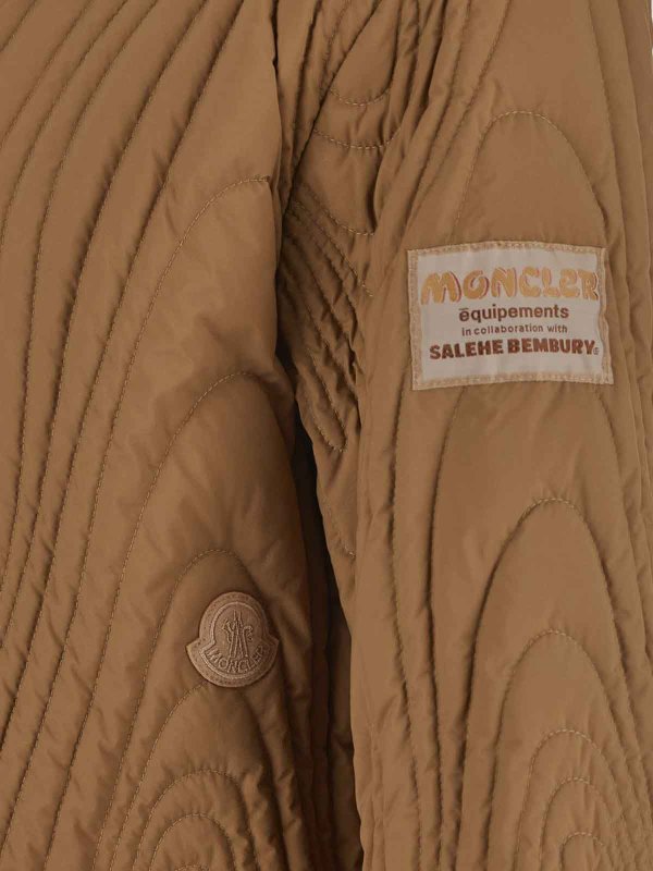 The Best Shops MONCLER: Kurze Mäntel - Kurzer Mantel - Camel