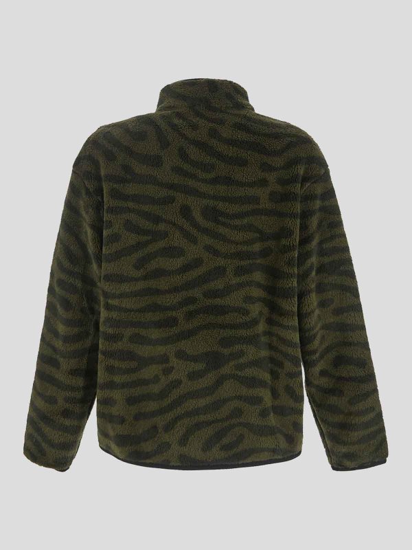 MONCLER: padded jackets online - blue jacket with zip