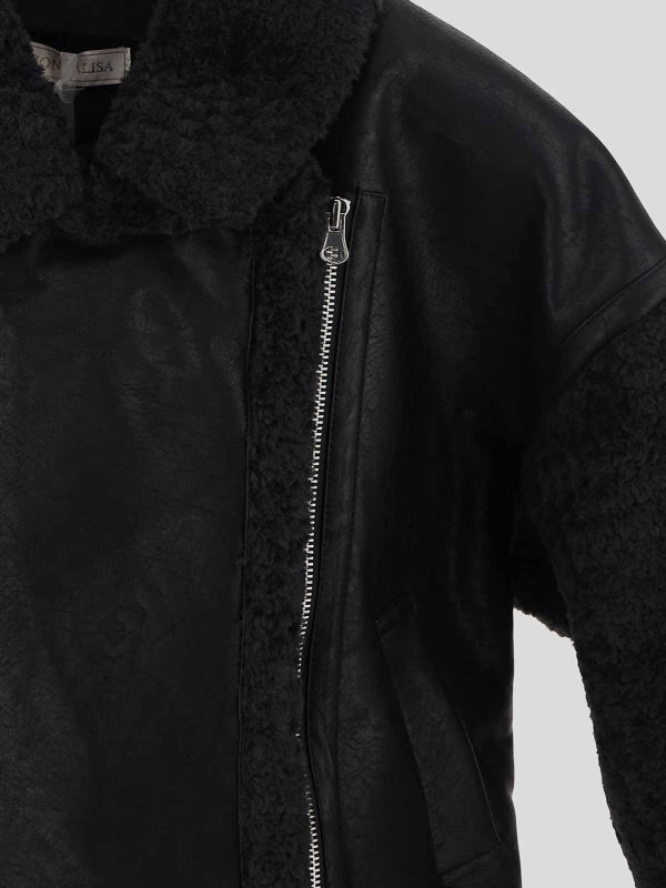 The Best Shops MONNALISA: ダウン・ハイテクジャケット - ダウンジャケット - 黒