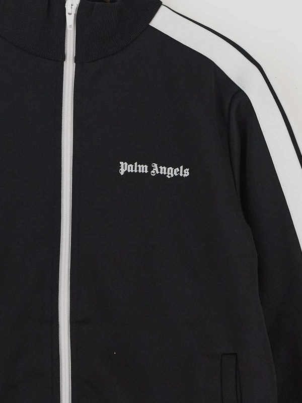 The Best Shops Palm Angels: casual jackets - Logo jacket
