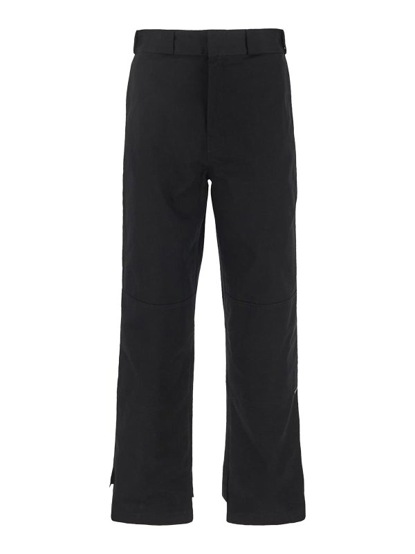 Palm Angels: カジュアルトラウザー - カジュアルパンツ - 黒