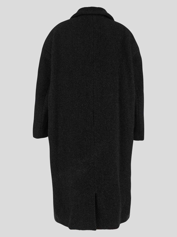 QUIRA: trench coats online - double breasted overcoat