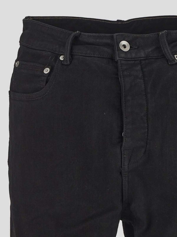 The Best Shops RICK OWENS: スキニージーンズ - ブーツカットジーンズ - 黒