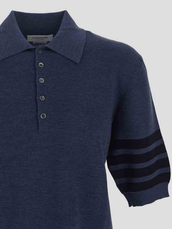 The Best Shops THOM BROWNE: polo shirts - Polo