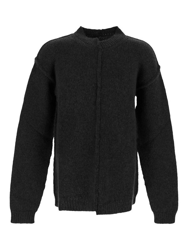 UMA WANG: crew necks - Knitted wool pullover