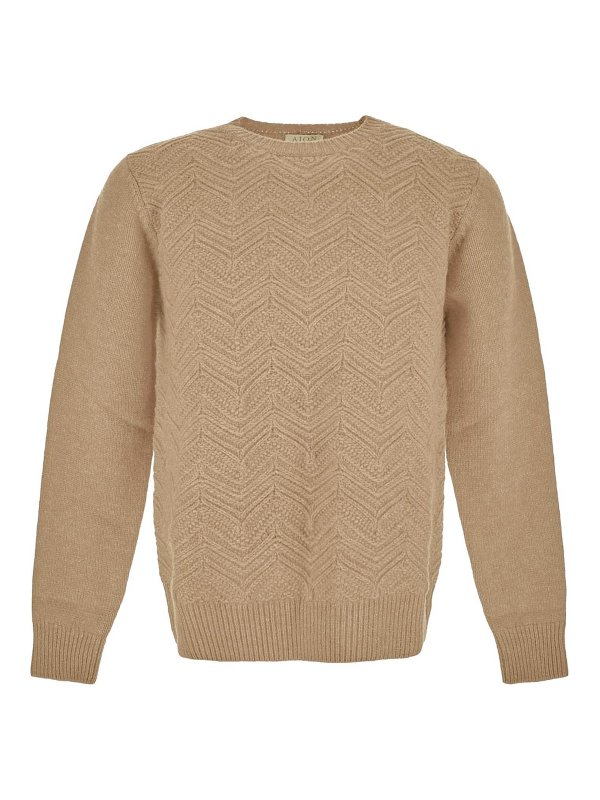 TAION: crew necks - wool crewneck