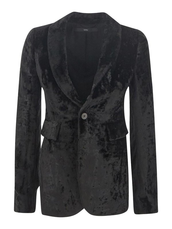 SAPIO: ブレザー - ブレザー - 黒