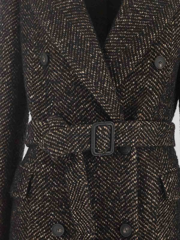 The Best Shops TAGLIATORE: ショートコート - ショートコート - 黒