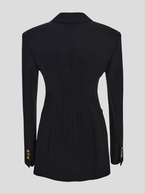 VERSACE: blazers online - Fitted Jacket