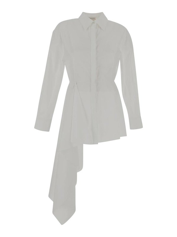 ALEXANDER MCQUEEN: Hemden - Hemd - Weiß
