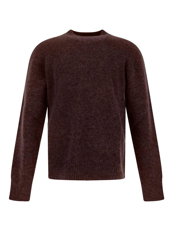 BALLANTYNE: crew necks - Ballantyne Pullover brown