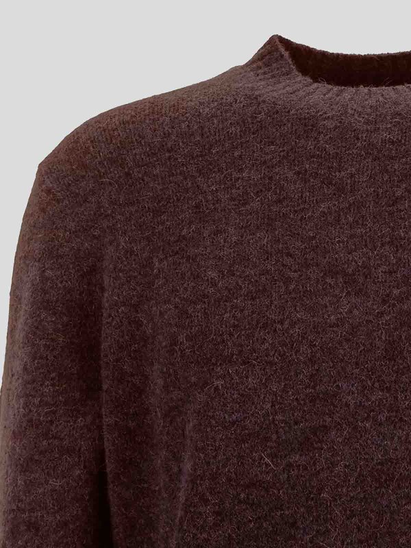 The Best Shops BALLANTYNE: crew necks - Ballantyne Pullover brown