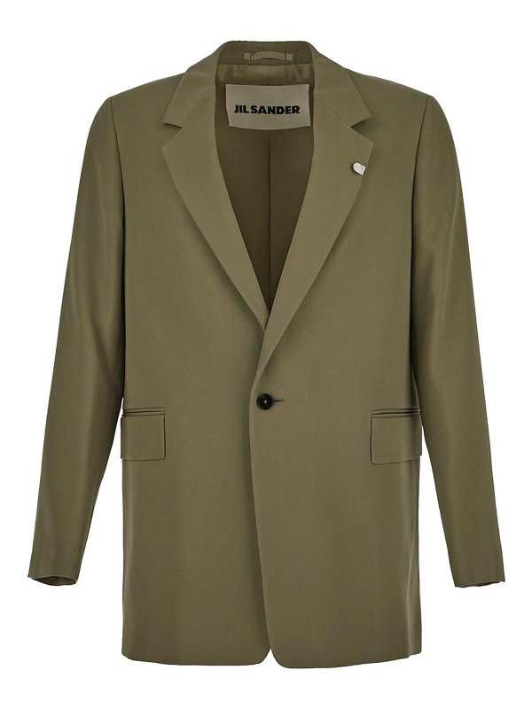 JIL SANDER: blazers - Double breasted jacket