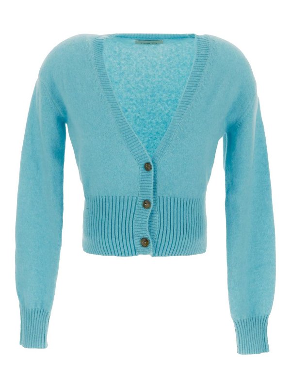 Laneus Cardigan Blau Blau Damen CDD1015CC7TIFFANY