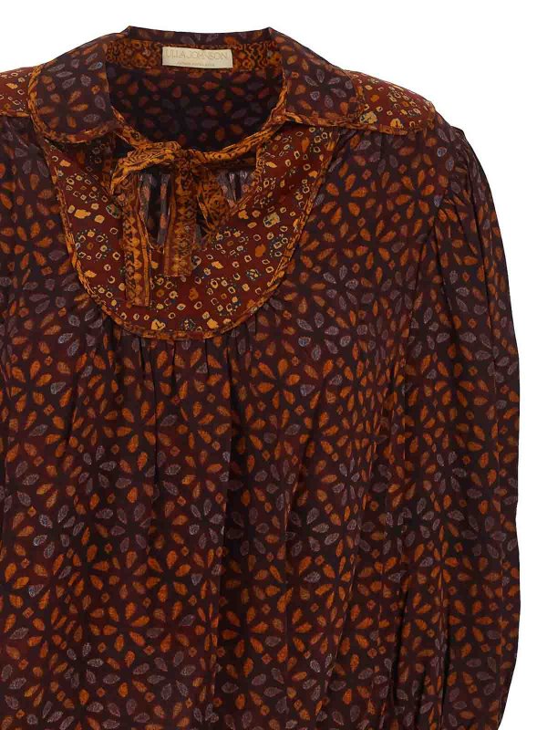 The Best Shops ULLA JOHNSON: ブラウス - ブラウス - オレンジ