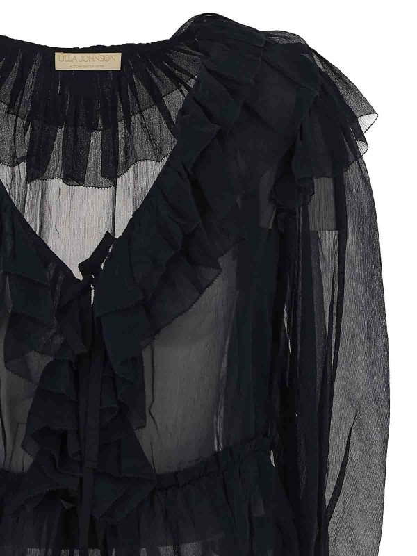 The Best Shops ULLA JOHNSON: Blusen - Bluse - Dunkelblau