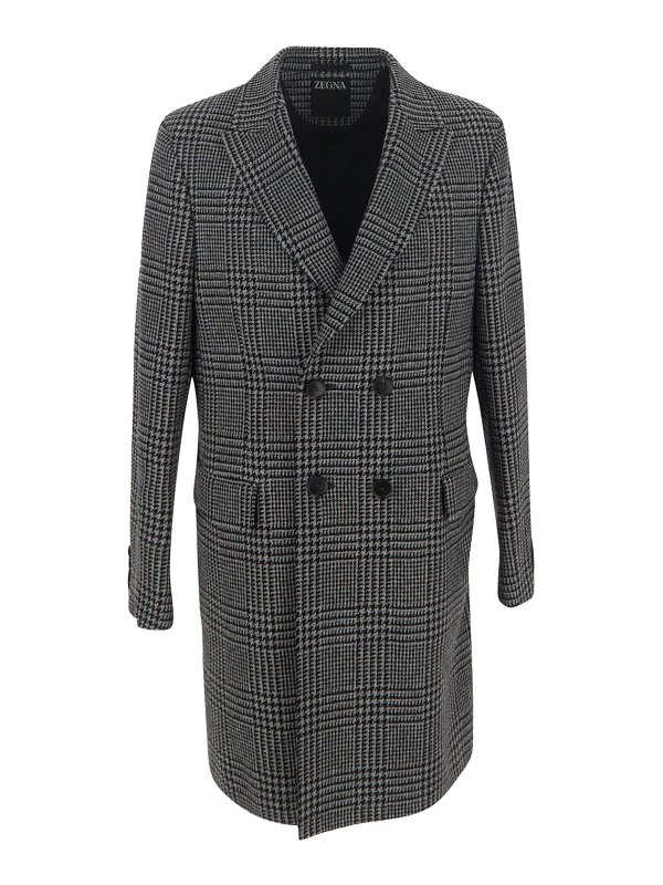 Z ZEGNA: ショートコート - ショートコート - グレー