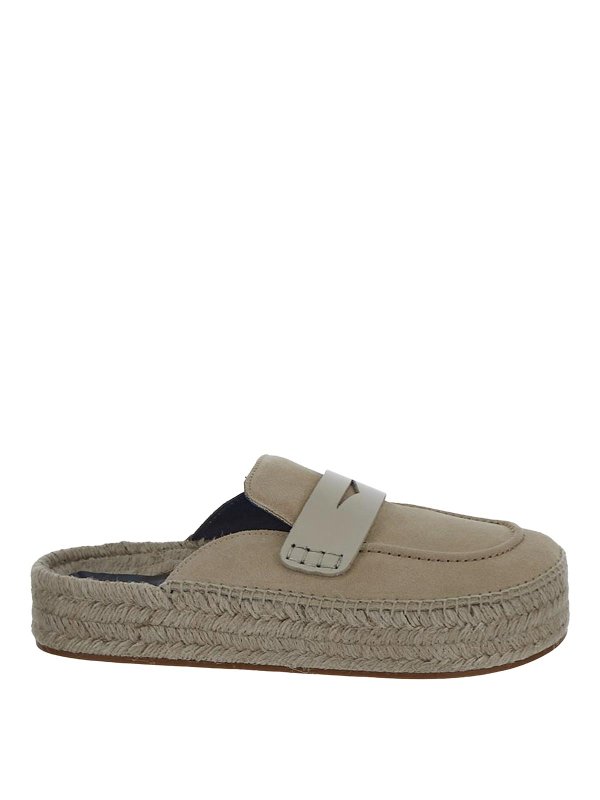 J.W. ANDERSON: ロファー＆スリッパ - ローファー - クリーム