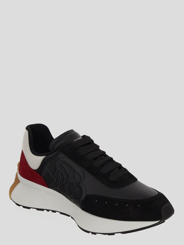 ALEXANDER MCQUEEN: Chaussures de sport online - Baskets - Noir