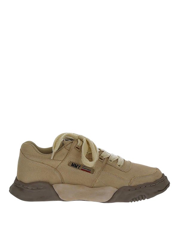 MAISON MIHARA YASUHIRO: Chaussures de sport - Baskets - Beige