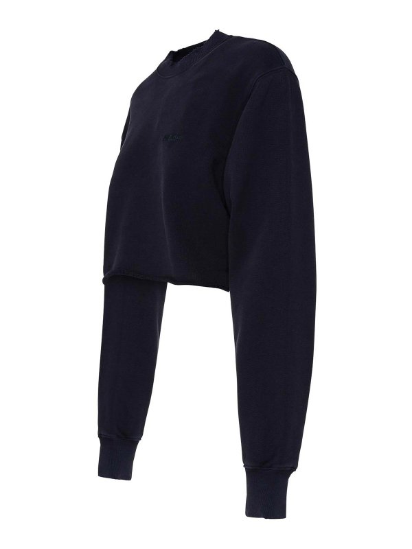 The Best Shops AMBUSH: Sweatshirts & Sweaters - Sweatshirt destroyed edges