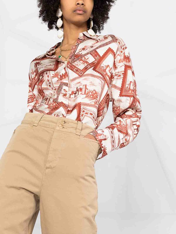 ETRO: Shorts online - Shorts - Beis