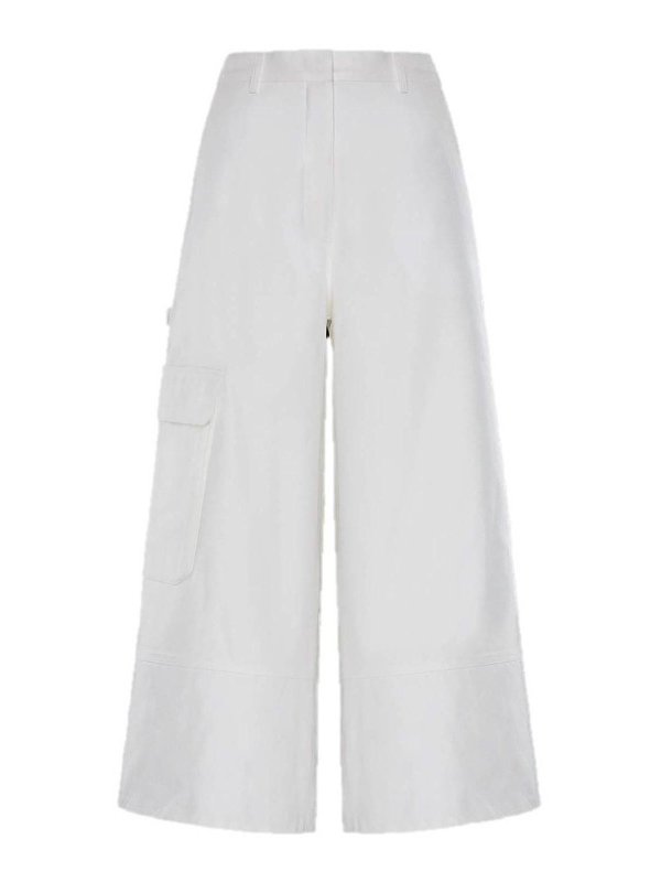 MONCLER: Pantalons casual - Short - Blanc