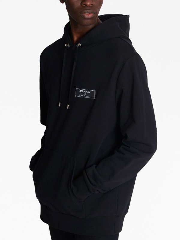 The Best Shops Balmain: Sudadera - Negro