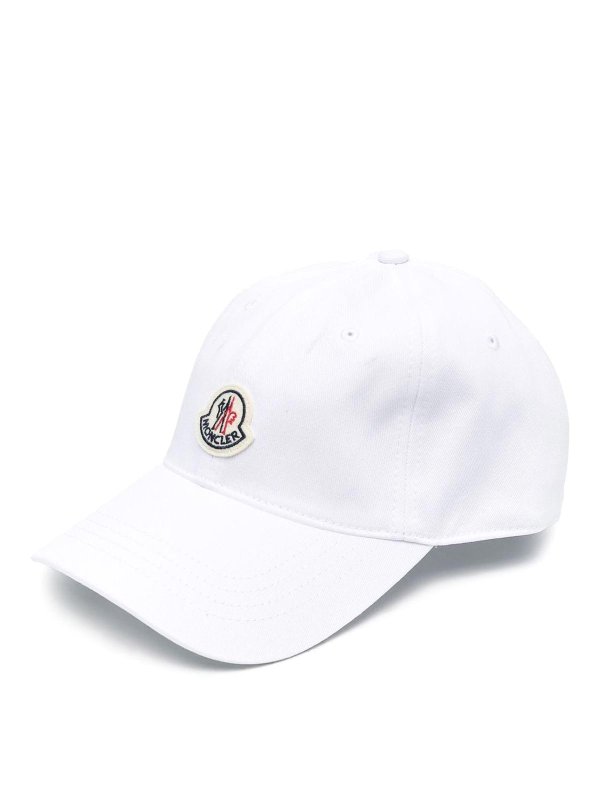 MONCLER: hats & caps - Moncler Logo Baseball Cap