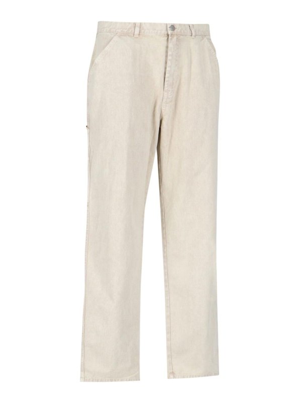 AWAKE NY: ブーツカットジーンズ online - ブーツカットジーンズ - 白