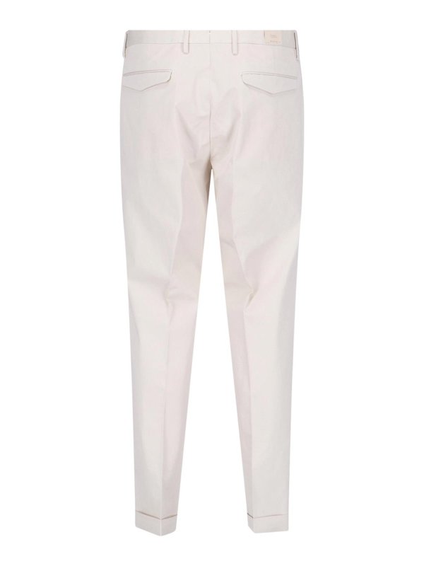 The Best Shops BRIGLIA 1949: Casual Hosen - Casual Hose - Weiß