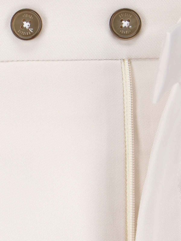 Casual Hose - Weiß shop online: BRIGLIA 1949