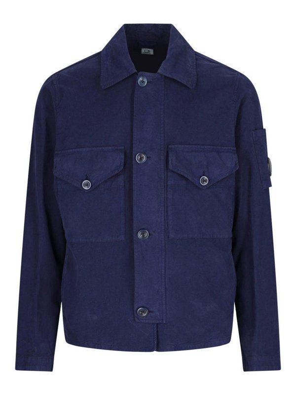 C.P. COMPANY: Hemden - Hemd - Blau