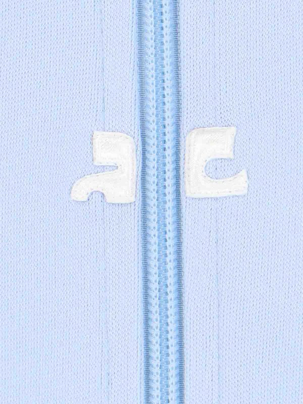 スウェットシャツ/セーター - ブルー shop online: Courreges