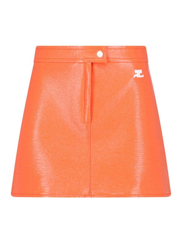 Courreges: Knee length skirts & Midi - Mini skirt