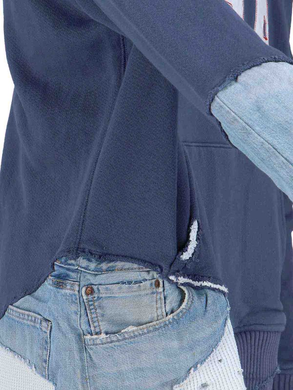 スウェットシャツ/セーター - ブルー shop online: GREG LAUREN